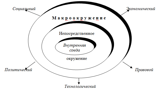 Модель воздействия среды на организацию