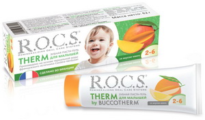 R.O.C.S. представляет новинку: зубная паста THERM для малышей